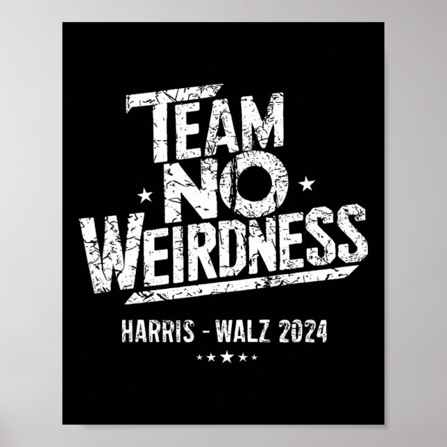 Poster Equipe Walz 2024 Sem Estranhos Funny Kamala Tim Wa (Frente)
