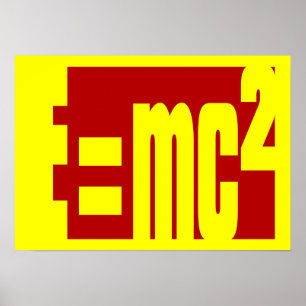 Poster equivalência da Massa-energia