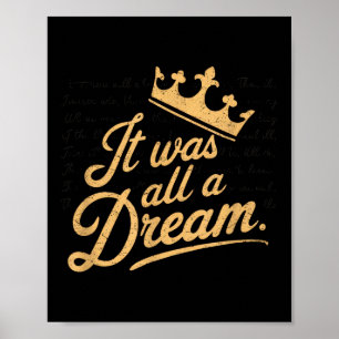 Poster Era um Dream Men Rap dos anos 90
