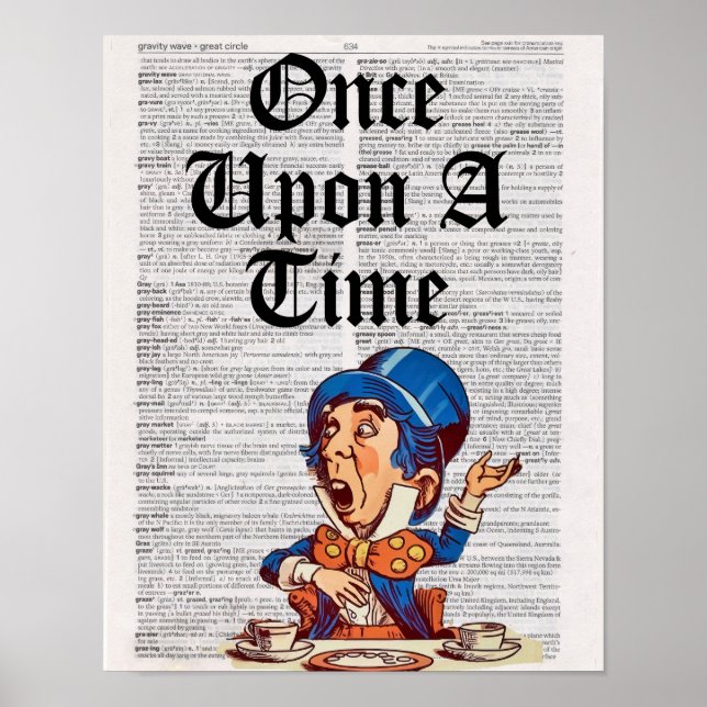Poster Era Uma Vez (Frente)