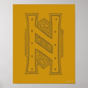 Póster Erebor - símbolo de H