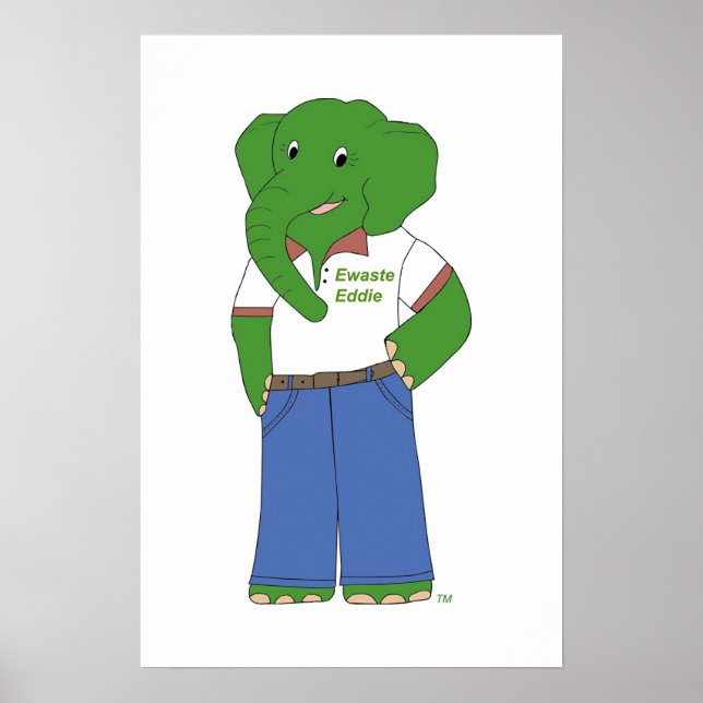 Poster Eresíduos Eddie (Frente)