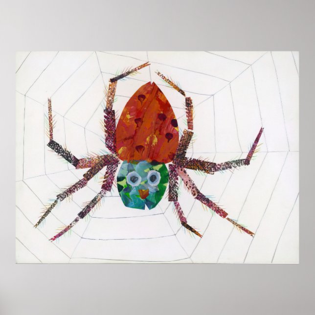 Poster Eric Carle - a aranha muito ocupada (Frente)