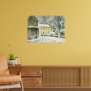 Poster Eric Ravilious - Estrada Hallstead na Neve,