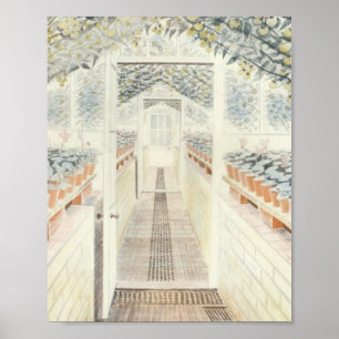 Poster Eric Ravilious, O Ciclame De Estufa Tomates