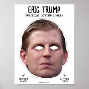 Poster Eric Trump Costume Mask