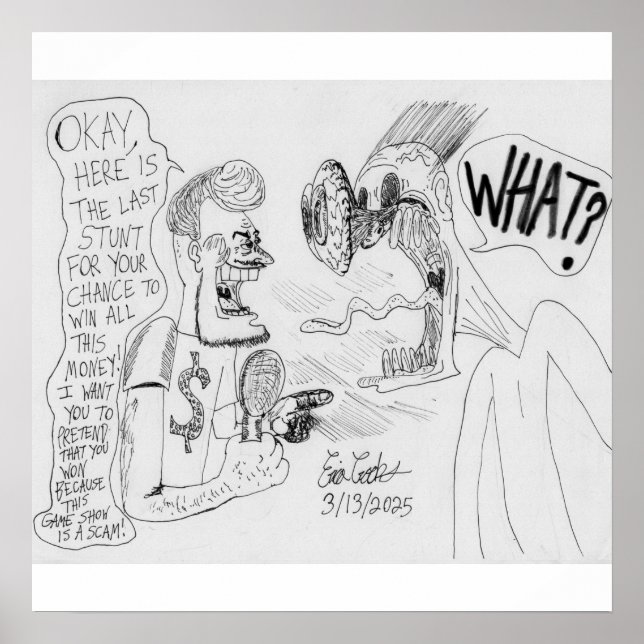 Poster Erica Crooks Comics : Golpe do Programa de Auditór (Frente)