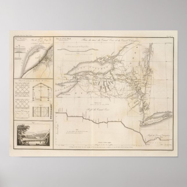 Póster Erie Canal (Frente)