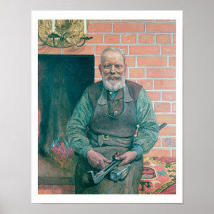 Póster Erik Erikson, ferreiro