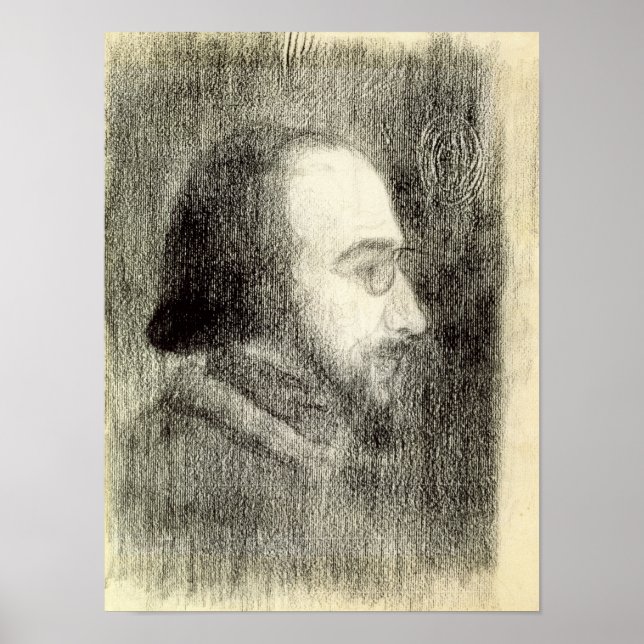 Póster Erik Satie c. 1886 (Frente)