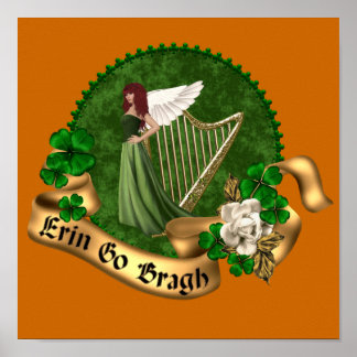 Poster Erin Go Bragh Irish