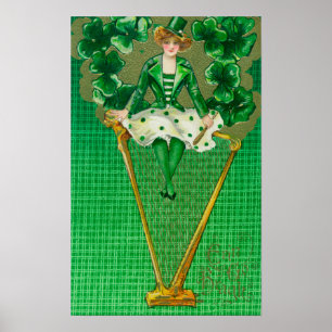 Poster Erin vai mulher de Bragh na cena da harpa