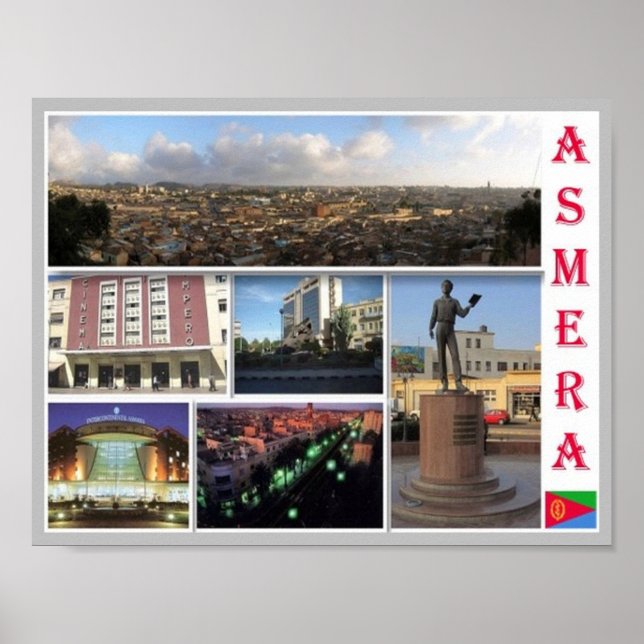 Poster Eritreia - Asmar - (Frente)