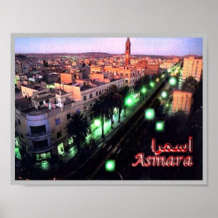 Poster Eritreia - Noite de Asmara -