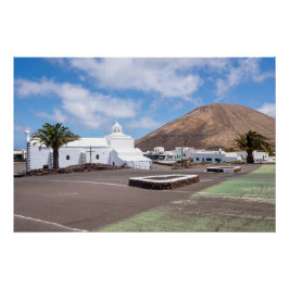 Póster Ermita de los Dolores Church, Lanzarote