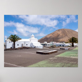 Poster Ermita de los Dolores Church, Lanzarote