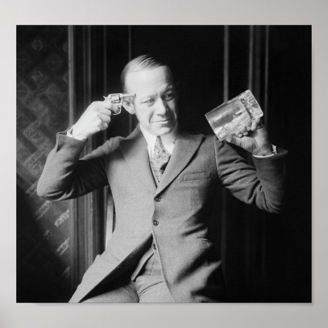 Poster Ernie Hare - Morte ou Álcool - Foto de Proibição (Frente)