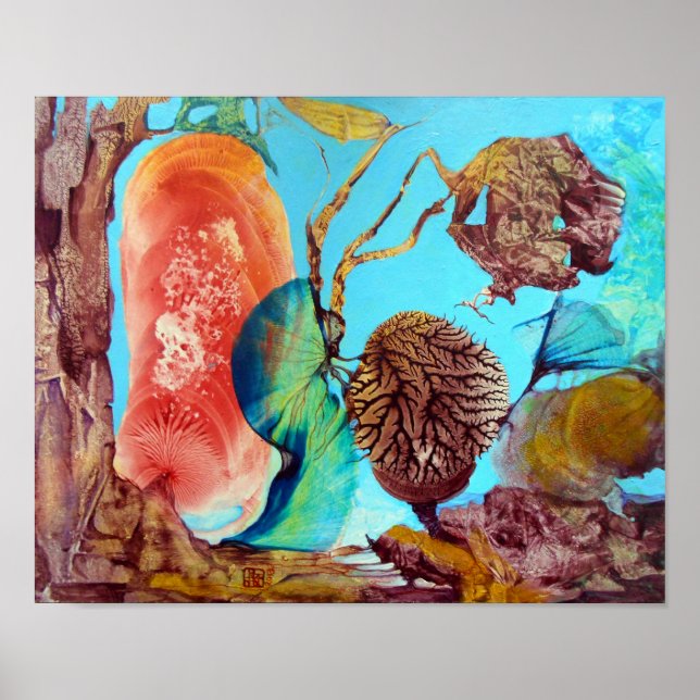 PÓSTER ERNSTHAFTES SPIEL IM INNEREM ERDTEIL (Frente)