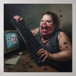 Poster Erro de Raiva: Falha do Sistema - Delírio Ctrl Alt