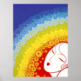 Poster Erté - A Suite dos Vinte Anos, Rainbow