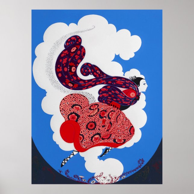 Poster Erté - Busca de Flore (Frente)