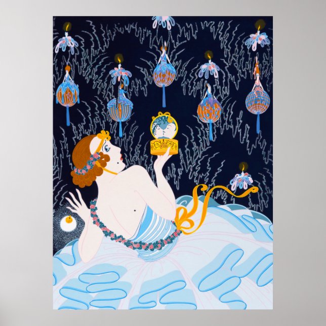 Poster Erté - Kisses Roubadas (Frente)