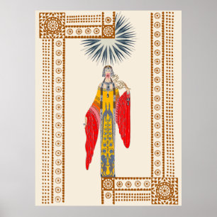 Poster Erté - La Princess Lointaine