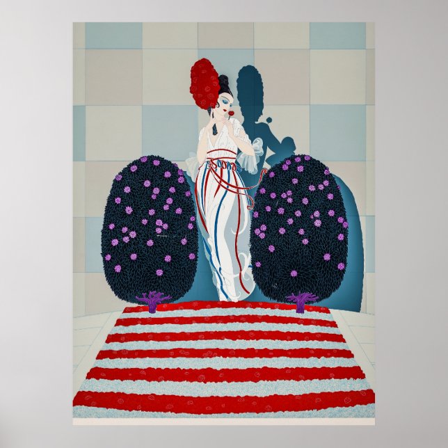 Poster Erté - Lafayette (Frente)