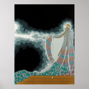 Poster Erté - Na Suite de Teatro, Melisande