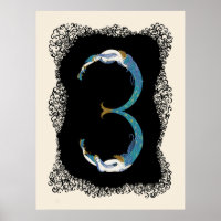 Erté - O Numerals Suite, O Número 3