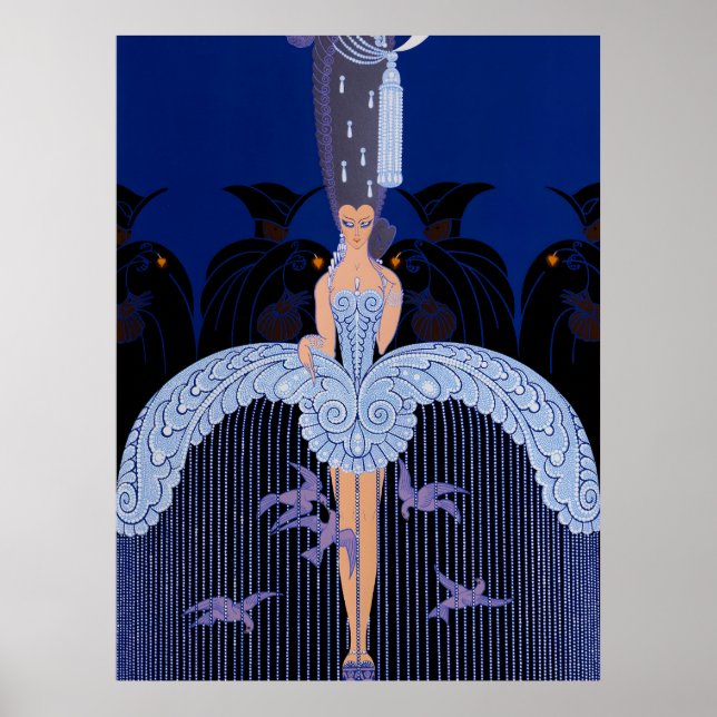 Poster Erté - Seus Almirantes Secretos (Frente)