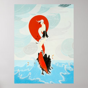 Poster Erté - Stranded