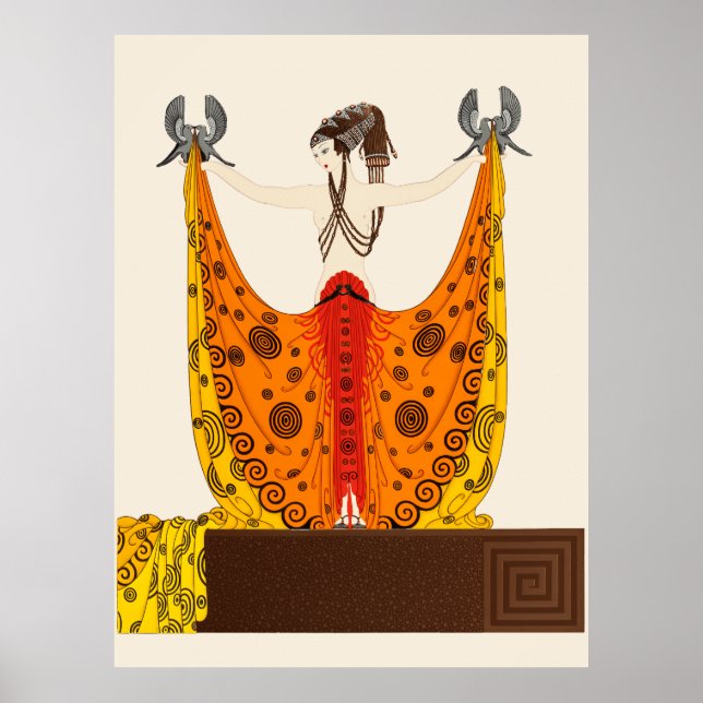 Poster Erté - Vênus (Frente)