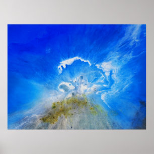 Poster Erupção vulcânica