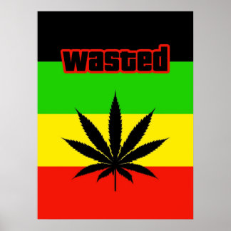 Poster Erva de fumaça desperdiçada