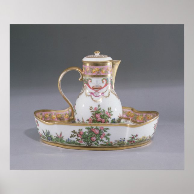 Póster Erva e bacia, feitas em Paris (Frente)