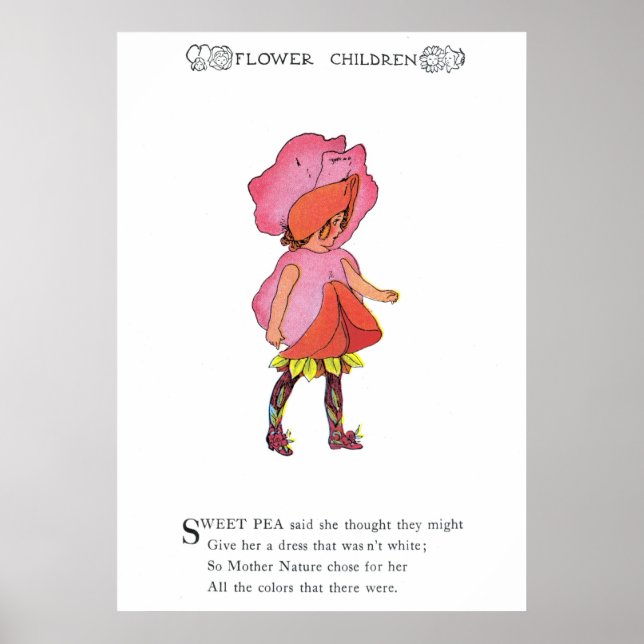 Poster Ervilha doce (Frente)