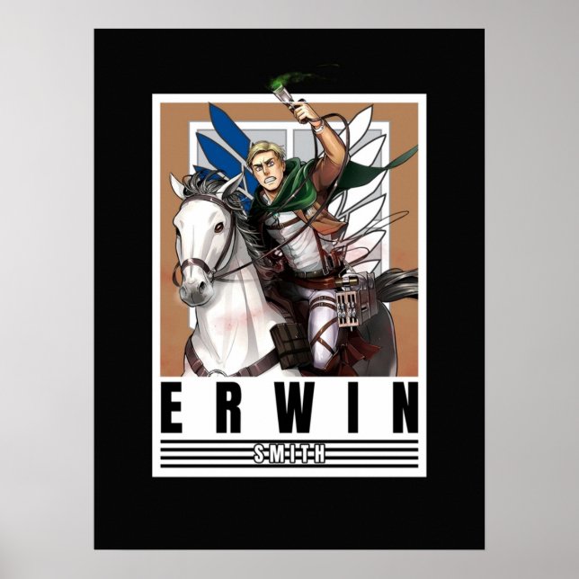 Poster Erwin Smith Card (Frente)