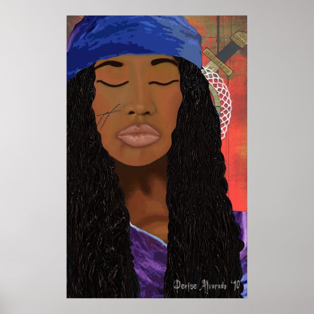 Poster Erzulie Dantor (Frente)