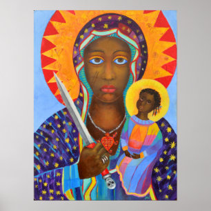 Poster Erzulie Dantor Voodoo New Orleans Haiti