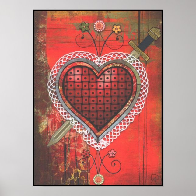 Poster Erzulie Dantor's Vèvè (Frente)