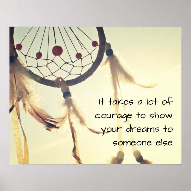 Poster Es braucht viel Mut (Frente)