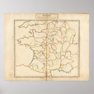Póster Esboço de France Reivers