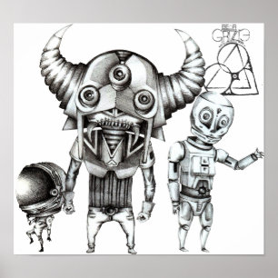 Póster Esboço do Fanboy OG