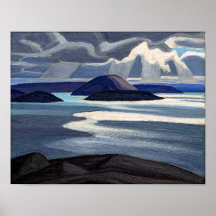 Poster Esboço do Lago Superior Lawren Harris