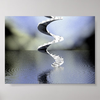 Póster Escada para o céu1