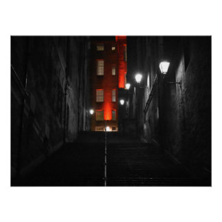 Póster Escadaria Gótica