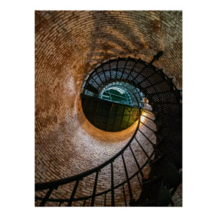 Póster Escadas do Farol de Corolla