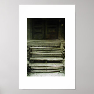 Póster escadas traiçoeiras