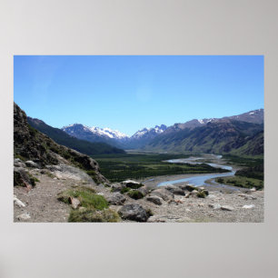 Poster Escala de Andes, Patagonia